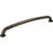 Jeffrey Alexander 12" Center-to-Center Distressed Antique Brass Bremen 1 Appliance Handle 527-12ABM-D - alternate 1